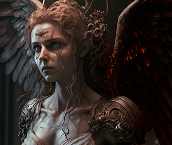天使与恶魔 超细节人物肖像